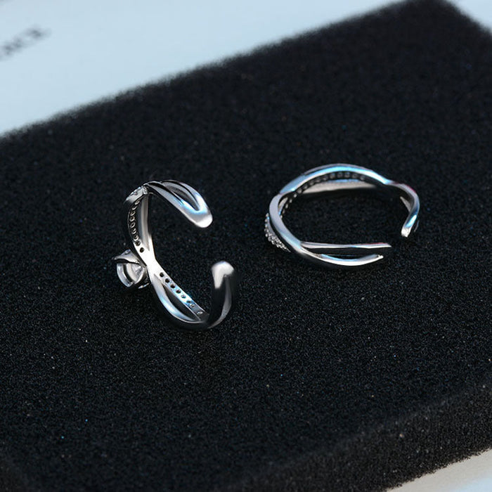 Wholesale Copper Zircon Couple Rings JDC-RS-YZM052 Rings 伊之美 Wholesale Jewelry JoyasDeChina Joyas De China
