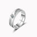 Wholesale Copper Zircon Couple Rings JDC-RS-YZM055 Rings 伊之美 female Wholesale Jewelry JoyasDeChina Joyas De China