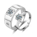 Wholesale Copper Zircon Couple Rings JDC-RS-YZM056 Rings 伊之美 Wholesale Jewelry JoyasDeChina Joyas De China