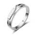 Wholesale Copper Zircon Couple Rings JDC-RS-YZM061 Rings 伊之美 male adjustable Wholesale Jewelry JoyasDeChina Joyas De China