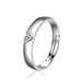 Wholesale Copper Zircon Couple Rings JDC-RS-YZM065 Rings 伊之美 female adjustable Wholesale Jewelry JoyasDeChina Joyas De China