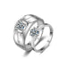 Wholesale Copper Zircon Couple Rings JDC-RS-YZM073 Rings 伊之美 Wholesale Jewelry JoyasDeChina Joyas De China