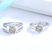 Wholesale Copper Zircon Couple Rings JDC-RS-YZM078 Rings 伊之美 Wholesale Jewelry JoyasDeChina Joyas De China