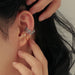 Wholesale copper zircon earrings JDC-ES-YWLY024 Earrings 丽轶 Wholesale Jewelry JoyasDeChina Joyas De China