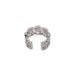 Wholesale copper zircon earrings JDC-ES-YWLY024 Earrings 丽轶 white single Wholesale Jewelry JoyasDeChina Joyas De China