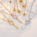 Wholesale Copper Zircon Key Necklaces JDC-NE-QLX013 Necklaces 巧兰轩 Wholesale Jewelry JoyasDeChina Joyas De China