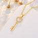 Wholesale Copper Zircon Key Necklaces JDC-NE-QLX013 Necklaces 巧兰轩 Wholesale Jewelry JoyasDeChina Joyas De China