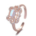 Wholesale Copper Zircon Long Life Lock Rings JDC-RS-QLX001 Rings 巧兰轩 Wholesale Jewelry JoyasDeChina Joyas De China