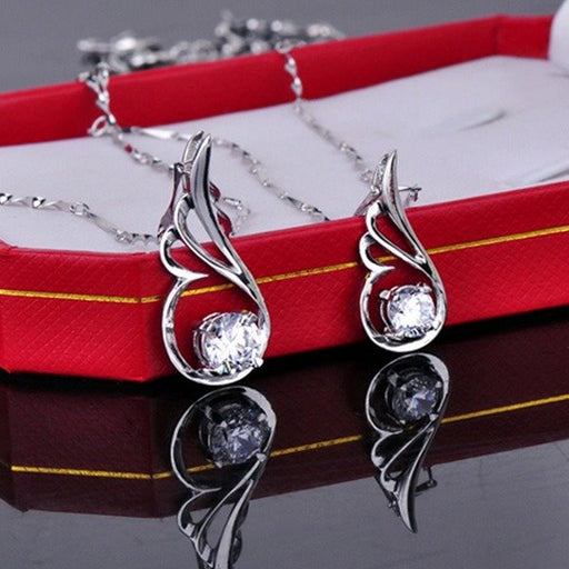 Wholesale Copper Zircon Necklaces JDC-NE-QLX015 Necklaces 巧兰轩 Wholesale Jewelry JoyasDeChina Joyas De China