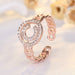 Wholesale Copper Zircon Rings JDC-RS-QLX002 Rings 巧兰轩 Wholesale Jewelry JoyasDeChina Joyas De China
