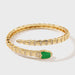 Wholesale Copper Zircon Snake Bracelet JDC-BT-Yuet003 Bracelet 跃腾 Wholesale Jewelry JoyasDeChina Joyas De China