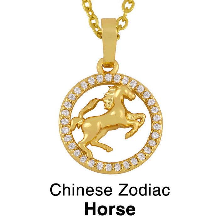 Wholesale Copper Zircon Snake Necklaces JDC-NE-AS401 Necklaces 翱升 Hores Wholesale Jewelry JoyasDeChina Joyas De China
