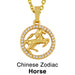 Wholesale Copper Zircon Snake Necklaces JDC-NE-AS401 Necklaces 翱升 Hores Wholesale Jewelry JoyasDeChina Joyas De China