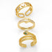 Wholesale Copper Zircon Snake Rings JDC-RS-AS409 Rings 翱升 Wholesale Jewelry JoyasDeChina Joyas De China
