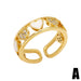 Wholesale Copper Zircon Snake Rings JDC-RS-AS409 Rings 翱升 A adjustable Wholesale Jewelry JoyasDeChina Joyas De China