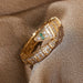Wholesale Copper Zircon Snake Rings JDC-RS-Yuet013 Rings 跃腾 Wholesale Jewelry JoyasDeChina Joyas De China