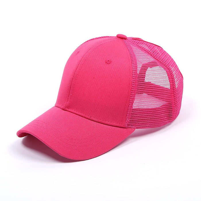 Wholesale Cotton Baseball Cap Summer Hat JDC-FH-NuanQ001 Fashionhat 暖奇 Rose red CC mark Wholesale Jewelry JoyasDeChina Joyas De China