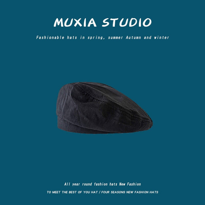 Wholesale Cotton Beret Thin Octagon Hat JDC-FH-Muxia010 Fashionhat 沐夏 Wholesale Jewelry JoyasDeChina Joyas De China