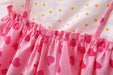 Wholesale Cotton Girls Flower Matching Love Dress With Hat JDC-BC-YiBei001 Baby clothes 熠贝 Wholesale Jewelry JoyasDeChina Joyas De China