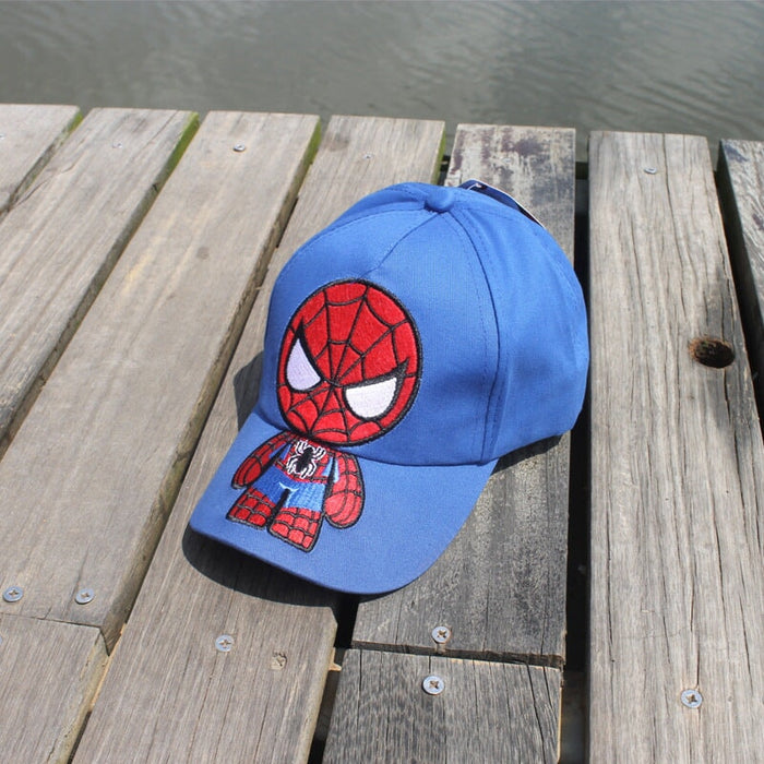 Wholesale Cotton Kids Cartoon Baseball Hat JDC-FH-Hanc011 Fashionhat 涵承 blue adjustable Wholesale Jewelry JoyasDeChina Joyas De China