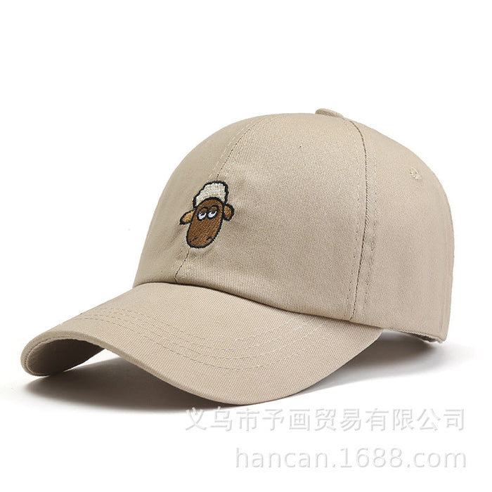 Wholesale cotton lamb baseball cap JDC-FH-GSYH190 Fashionhat 予画 khaki 0 Wholesale Jewelry JoyasDeChina Joyas De China