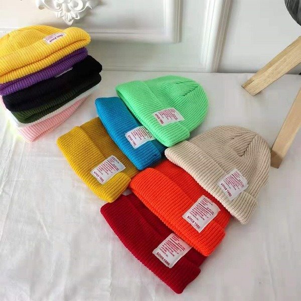Wholesale cotton polyester color knitted hat JDC-FH-NLS014 Fashionhat 倪罗诗 Wholesale Jewelry JoyasDeChina Joyas De China