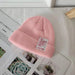 Wholesale cotton polyester color knitted hat JDC-FH-NLS014 Fashionhat 倪罗诗 pink 54-58cm Wholesale Jewelry JoyasDeChina Joyas De China