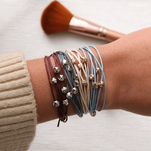 Wholesale cotton rope Beaded multicolor Bracelet JDC-BT-DaiR010 Bracelet 黛仁 2040 Wholesale Jewelry JoyasDeChina Joyas De China