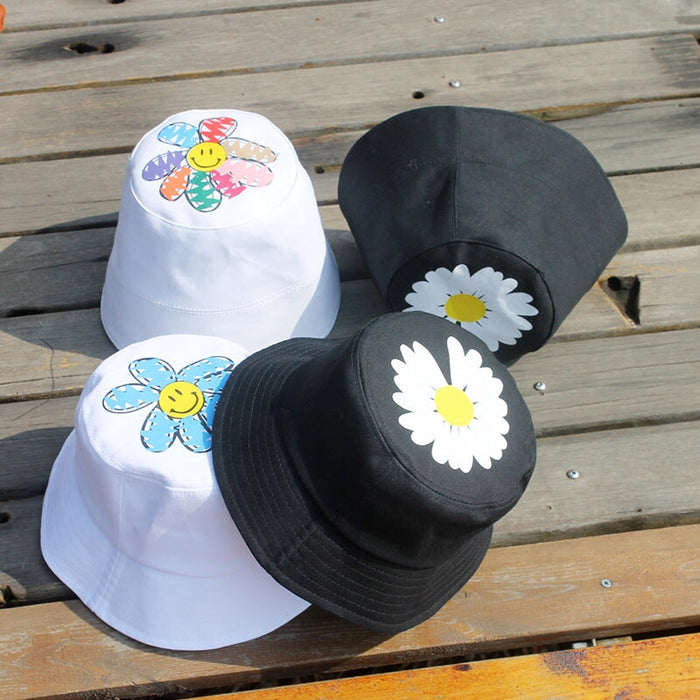 Wholesale Cotton Small Daisy Sun Hat JDC-FH-Hanc012 Fashionhat 涵承 Wholesale Jewelry JoyasDeChina Joyas De China