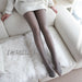 Wholesale cotton spandex fleece warm pantyhose JDC-SK-Shuob003 Sock 硕巴 grey 180g stockings Wholesale Jewelry JoyasDeChina Joyas De China