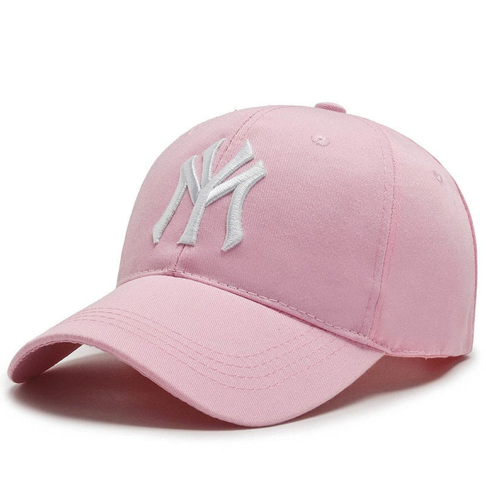 Wholesale Cotton Spring Summer Outdoor Embroidered Baseball Hat JDC-FH-JiaC001 Fashionhat 佳辰 pink adjustable Wholesale Jewelry JoyasDeChina Joyas De China