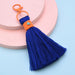 Wholesale cotton thread small hanging ear keychain JDC-KC-WS141 Keychains 围颂 blue Wholesale Jewelry JoyasDeChina Joyas De China