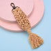 Wholesale Cotton Thread Tassel Pendant Knot Keychain JDC-KC-WS140 Keychains 围颂 khaki Wholesale Jewelry JoyasDeChina Joyas De China