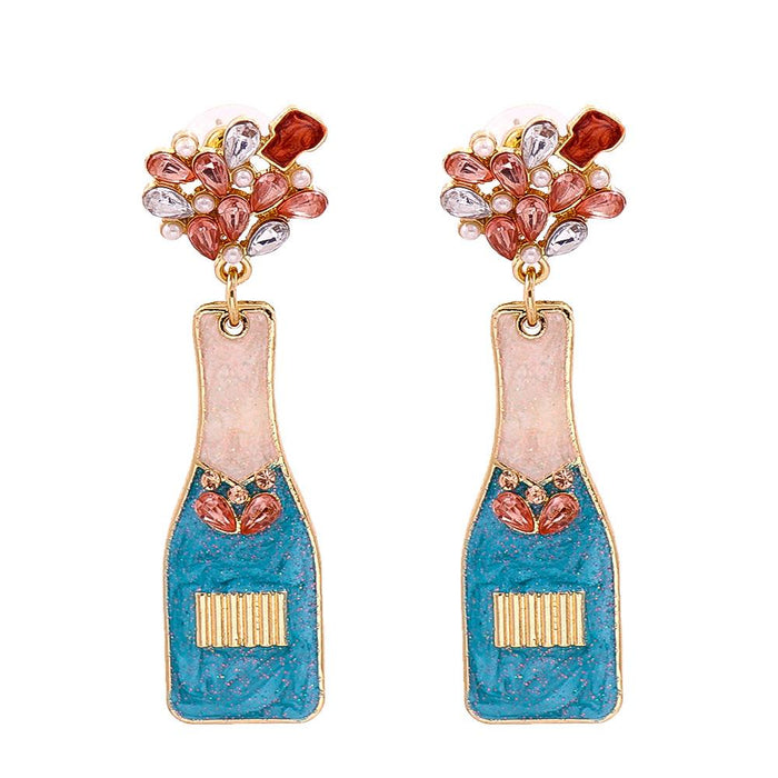 Wholesale court Baroque Rhinestone Earrings JDC-ES-JJ302 Earrings JoyasDeChina 55220 Wholesale Jewelry JoyasDeChina Joyas De China