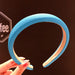 Wholesale cream sponge hair band JDC-HD-i104 Headband JoyasDeChina 22# deep blue Wholesale Jewelry JoyasDeChina Joyas De China