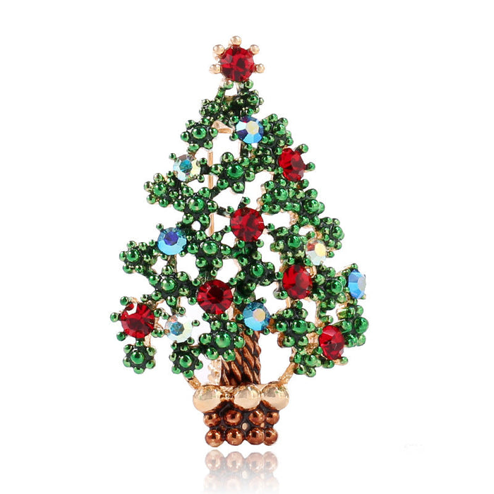 Wholesale creative Christmas tree high-grade Brooch JDC-BC-KQ009 Brooches JoyasDeChina KC gold color Wholesale Jewelry JoyasDeChina Joyas De China