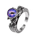 Wholesale creative eye temperament opening ring JDC-RS-WY084 Rings JoyasDeChina 2# Wholesale Jewelry JoyasDeChina Joyas De China
