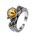Wholesale creative eye temperament opening ring JDC-RS-WY084 Rings JoyasDeChina 3# Wholesale Jewelry JoyasDeChina Joyas De China