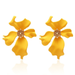 Bulk Jewelry Wholesale creative irregular Daisy Earrings 	 JDC-NE-b158 Wholesale factory from China YIWU China