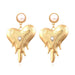 Wholesale creative irregular heart-shaped alloy inlaid Pearl Earrings JDC-ES-MY077 Earrings JoyasDeChina golden Wholesale Jewelry JoyasDeChina Joyas De China