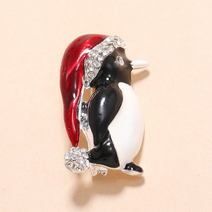 Wholesale creative oil drop Penguin Brooch JDC-BC-KQ011 Brooches JoyasDeChina Wholesale Jewelry JoyasDeChina Joyas De China