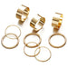 Wholesale creative simple fashion alloy rings 9 piece set JDC-RS-F588 Rings JoyasDeChina gold GFM04-01 Wholesale Jewelry JoyasDeChina Joyas De China
