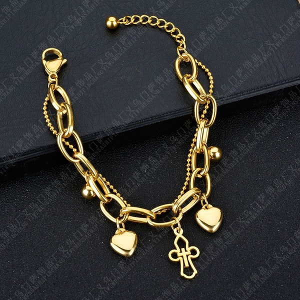 Bulk Jewelry Wholesale cross bracelet  JDC-ST-L006 Wholesale factory from China YIWU China