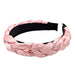 Wholesale cross fabric braided headband JDC-HD-GSN040 Headband JoyasDeChina pink Wholesale Jewelry JoyasDeChina Joyas De China