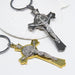 Wholesale Cross Jesus Catholic Alloy Keychain JDC-KC-XJN001 Keychains 小江南 Wholesale Jewelry JoyasDeChina Joyas De China