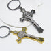 Wholesale Cross Jesus Catholic Alloy Keychain JDC-KC-XJN001 Keychains 小江南 Wholesale Jewelry JoyasDeChina Joyas De China