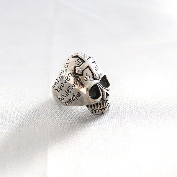 Wholesale Cross Stainless Steel Skull Rings JDC-RS-MRD012 Rings 美日德 Wholesale Jewelry JoyasDeChina Joyas De China