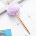 Wholesale crown metal ball hair ball pen JDC-BP-Huah001 Ballpoint Pen 华豪 Wholesale Jewelry JoyasDeChina Joyas De China