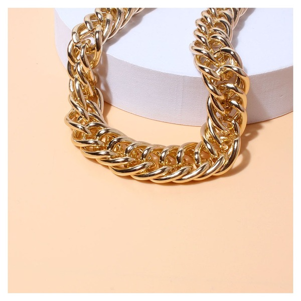 Wholesale crude gold chain metal pet necklace JDC-PN-TC015 Pet Necklace JoyasDeChina Wholesale Jewelry JoyasDeChina Joyas De China