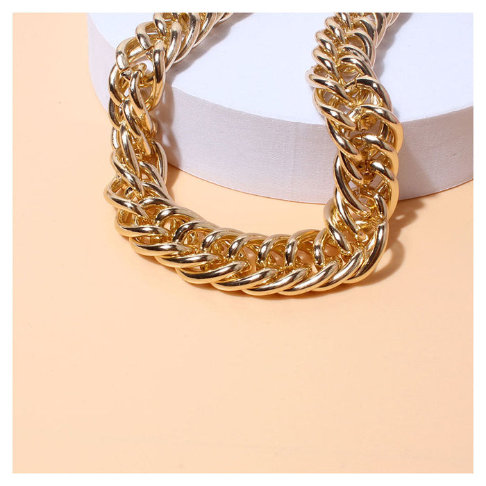 Wholesale crude gold chain metal pet necklace JDC-PN-TC015 Pet Necklace JoyasDeChina gold Wholesale Jewelry JoyasDeChina Joyas De China